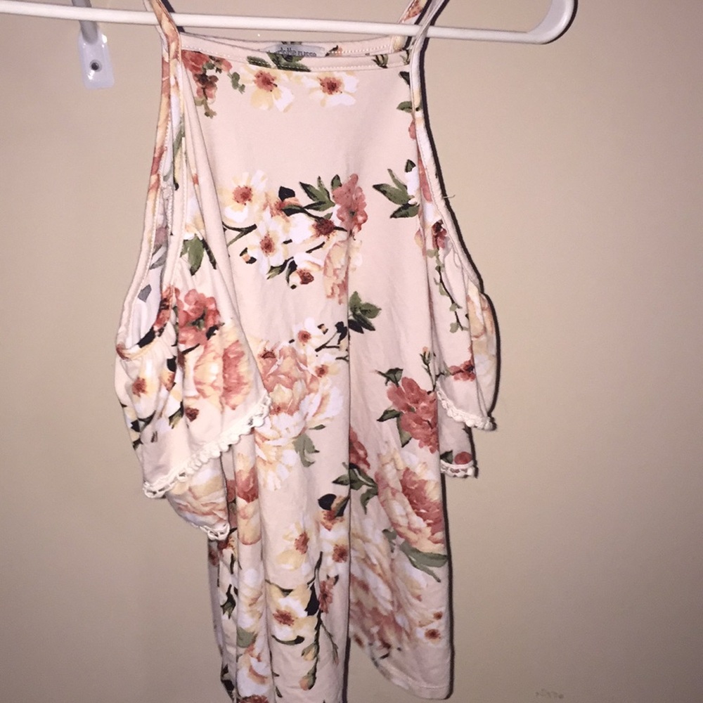 Cute dressy flower shirt